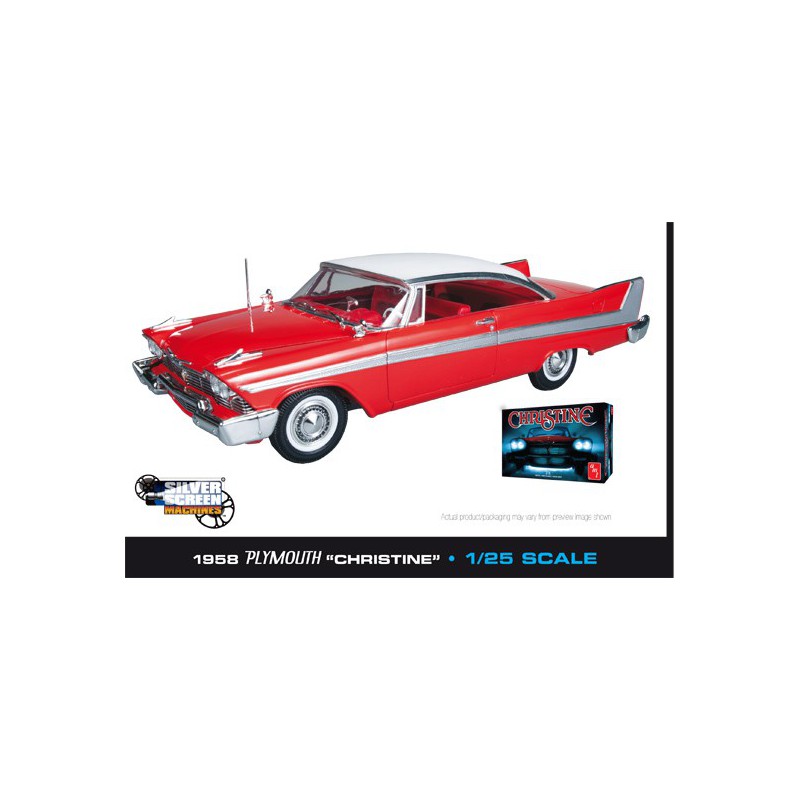 Plymouth Plastikautoabdeckung Christine 1/25 | Scientific-MHD