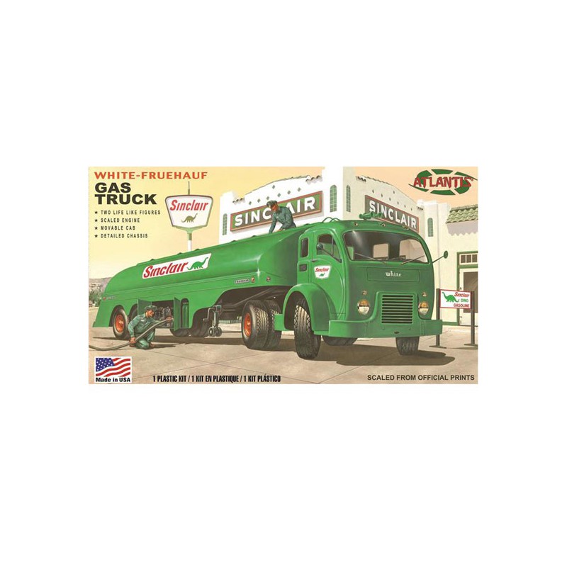 Vintage -Ga Truck Sinclair / US Army 1/48 Plastik -LKW -Modell | Scientific-MHD