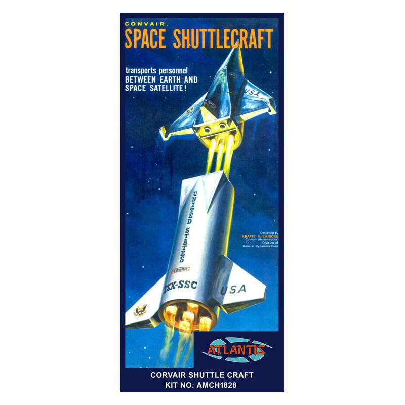 Plastic Science Fiction Model Convir Shuttle Craft 1/150 | Scientific-MHD