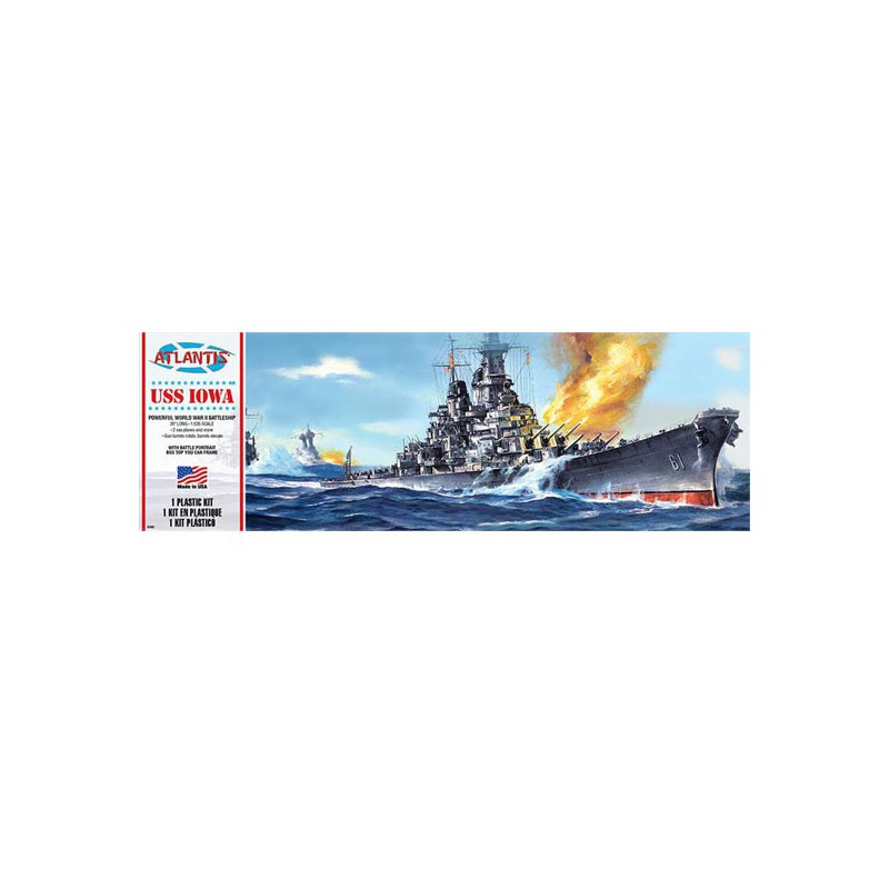 USS Iowa BB-61 1/535 Plastikbootmodell | Scientific-MHD