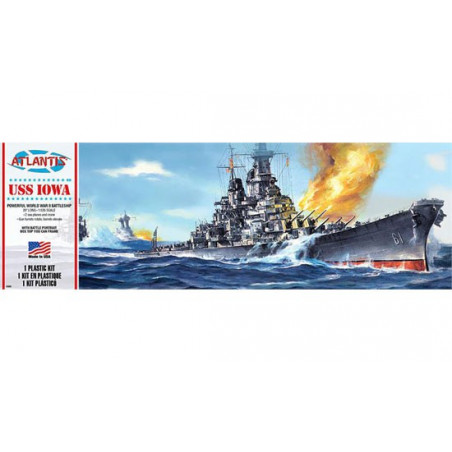USS Iowa BB-61 1/535 Plastikbootmodell | Scientific-MHD