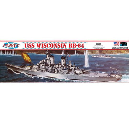 USS Wisconsin BB-64 1/535 Plastikbootmodell USS Wisconsin BB-64 1/535 Plastikbootmodell | Scientific-MHD