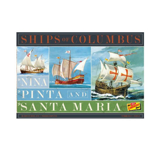 Plastikbootmodell Nina, Pinta & Santa Maria 1: 144 | Scientific-MHD