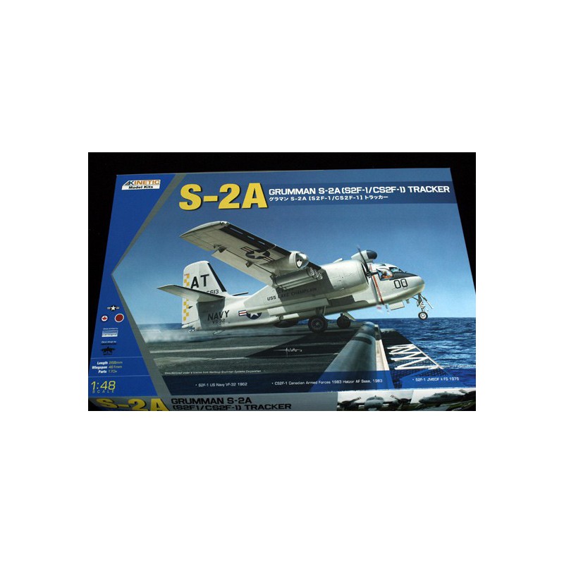 Kunststoffebene Modell S-2A Tracker S2F-1 1/48 | Scientific-MHD