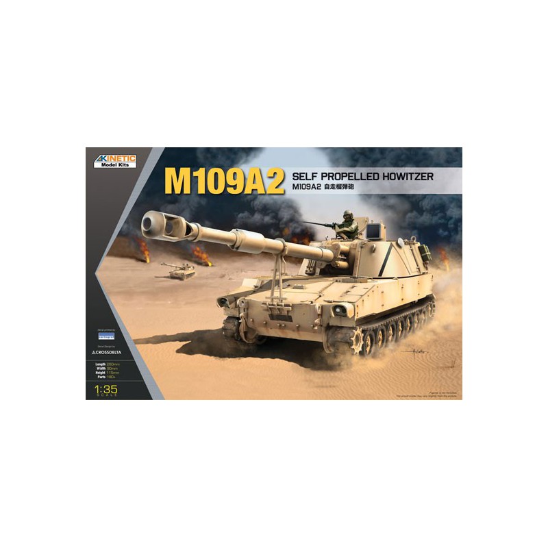 M109A42 Haubitze 1/35 Kunststofftankmodell | Scientific-MHD