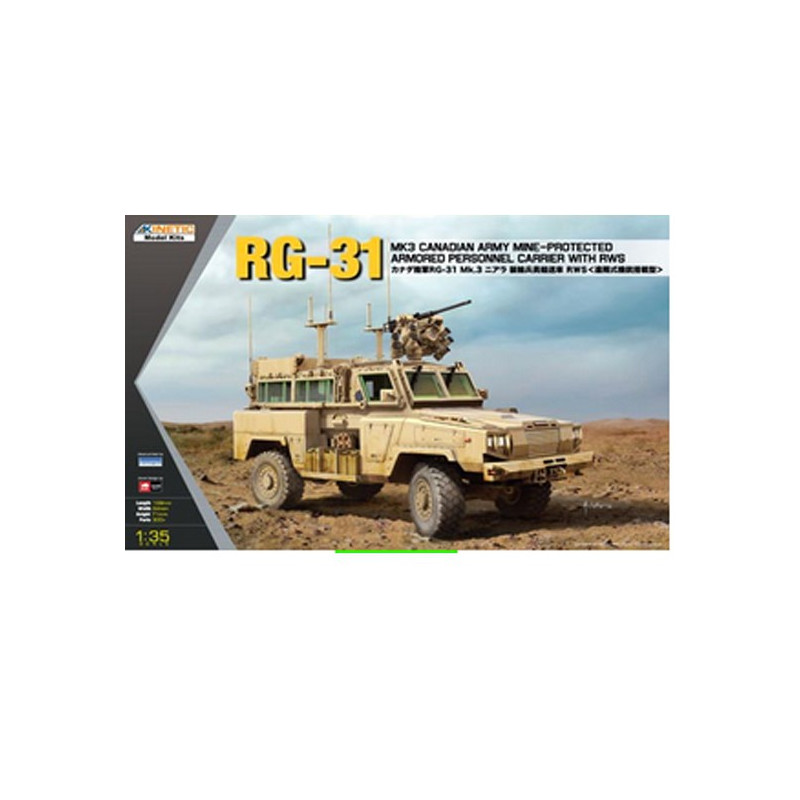 RG-31 MK3 1/35 Plastik-LKW-Modell | Scientific-MHD
