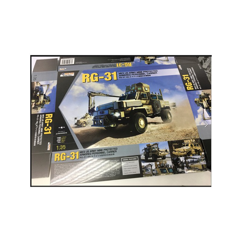 RG-31 MK5 US Army 1/35 Plastikmodell für Plastik | Scientific-MHD