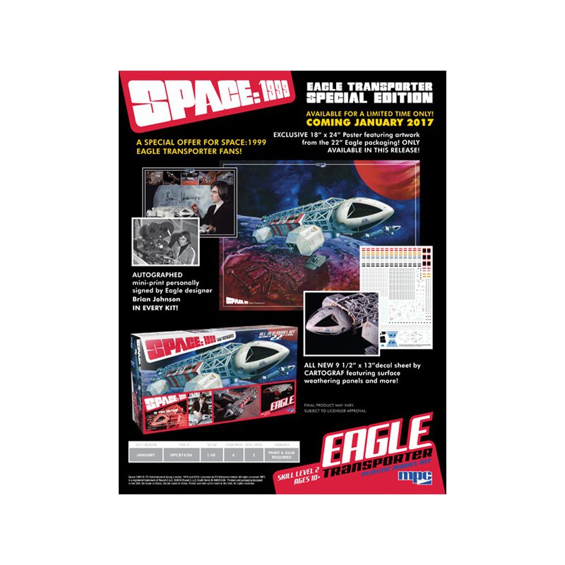 TV Eagle 1/48 Limited Edition TV -Kunststoff verwalten | Scientific-MHD