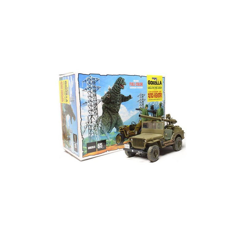 Plastikauto Model Godzilla Army Jeep 1/25 | Scientific-MHD