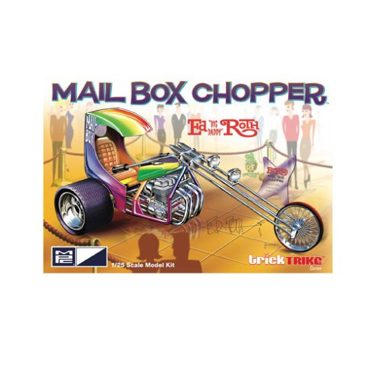 Ed Roths Mail Chopper 1/25 Plastikautoabdeckung Ed Roths Mail Chopper 1/25 Plastikautoabdeckung | Scientific-MHD