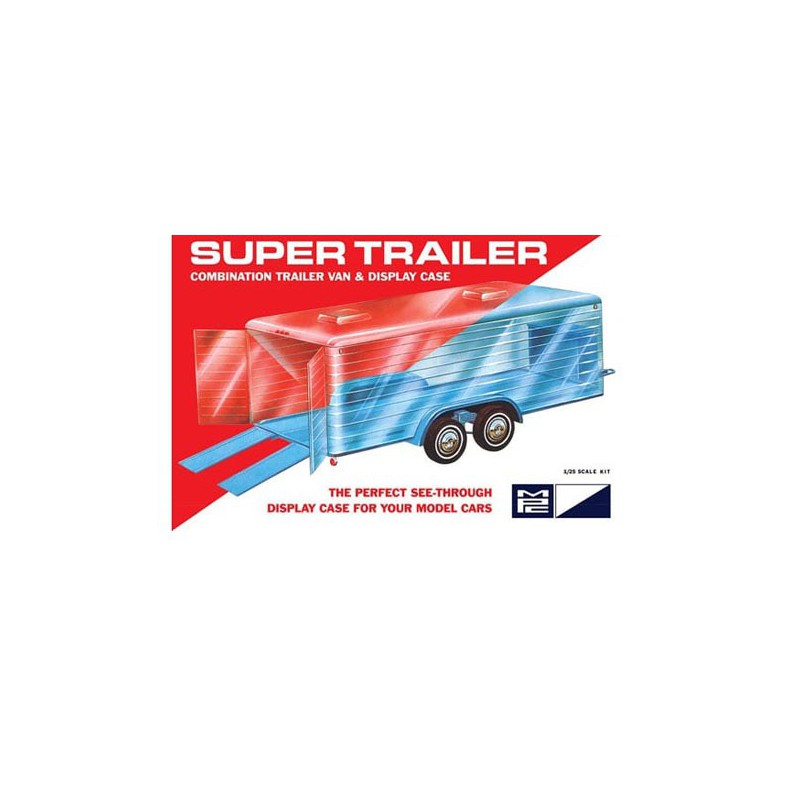 Super Trailer Plastikautoabdeckung "Showcase Trailer" 1/25 | Scientific-MHD