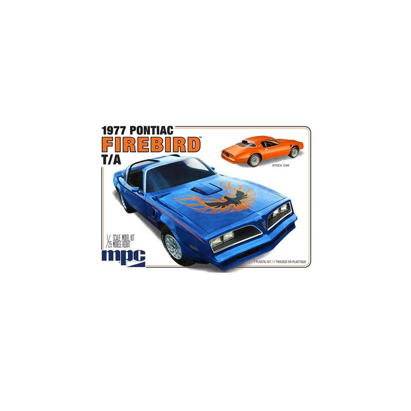 Kunststoffauto Modell 1977 Pontiac Firebird T/A 1:25 | Scientific-MHD