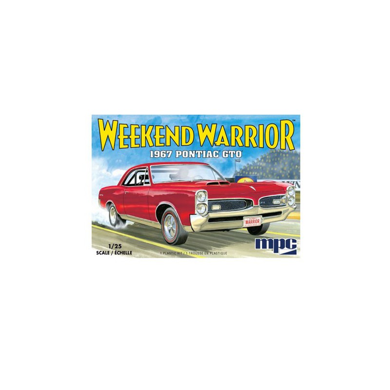 Pontiac GTO 67 1/25 Weekend Warrior Plastik Teppich | Scientific-MHD
