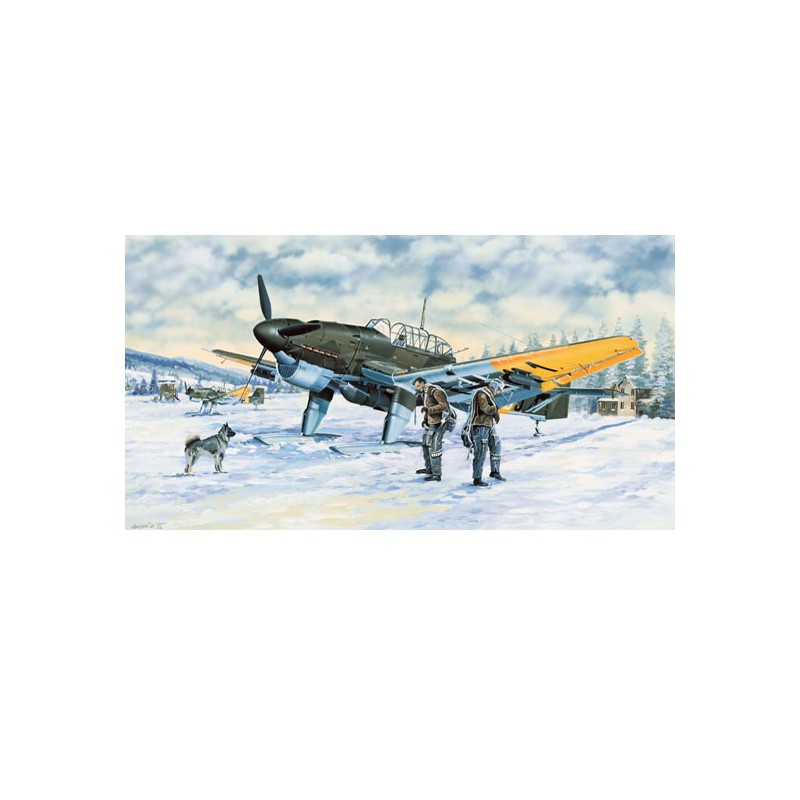 Junkers Ju-87B-2/U4 Stuka Flugzeugflugzeugmodell | Scientific-MHD