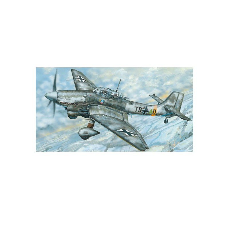 Junkers Ju-87d Stuka Plastikflugzeugmodell | Scientific-MHD