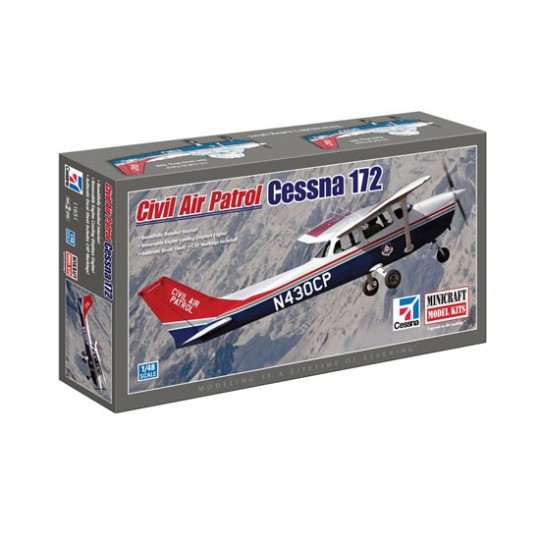 Zivile Plastikflugzeugmodell Air Patrol Cessna 172 1/48 Zivile Plastikflugzeugmodell Air Patrol Cessna 172 1/48 | Scientific-MHD