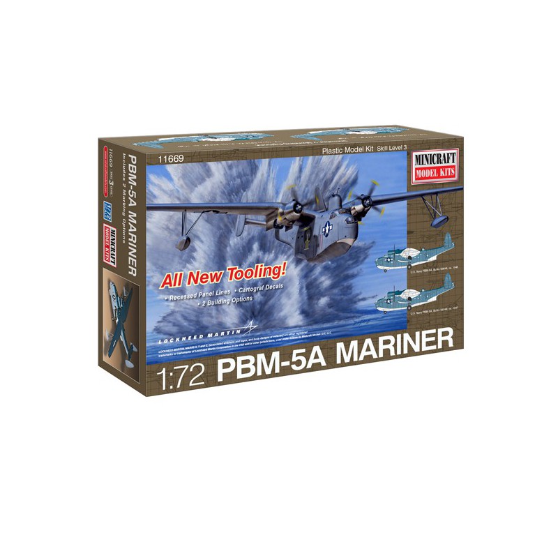 Martin Mariner Plastikflugzeug Modell PBM-5A 1/72 | Scientific-MHD