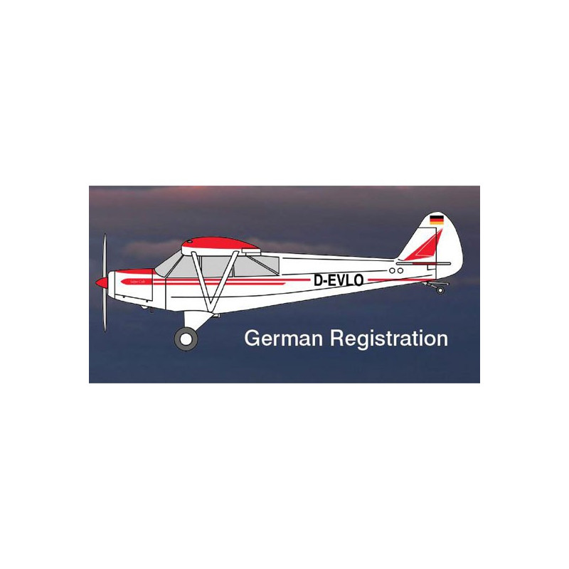 Kunststoff -Kunststoffmodell Piper Super Cub 1/48 | Scientific-MHD