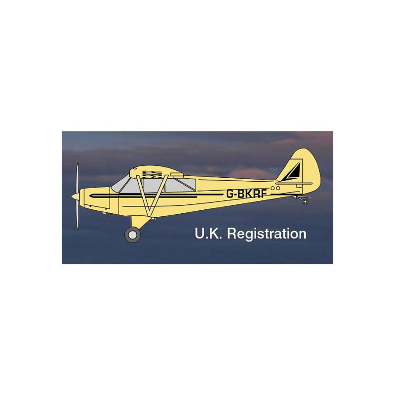 Kunststoff -Kunststoffmodell Piper Super Cub 1/48 | Scientific-MHD