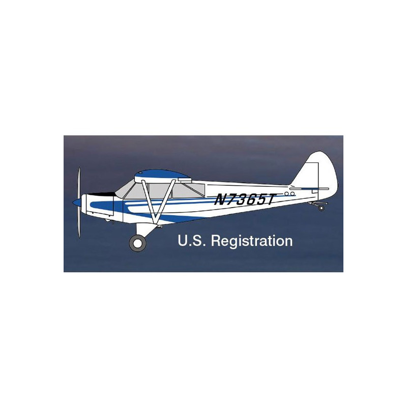 Kunststoff -Kunststoffmodell Piper Super Cub 1/48 | Scientific-MHD