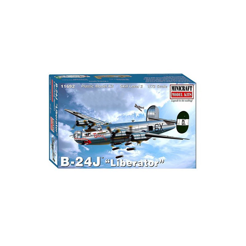 Kunststoffebene Modell B-24j USAAF 1/72 | Scientific-MHD