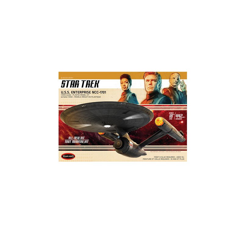 TV Star Trek Discovery U.S. Enterprise 1: 1000 | Scientific-MHD