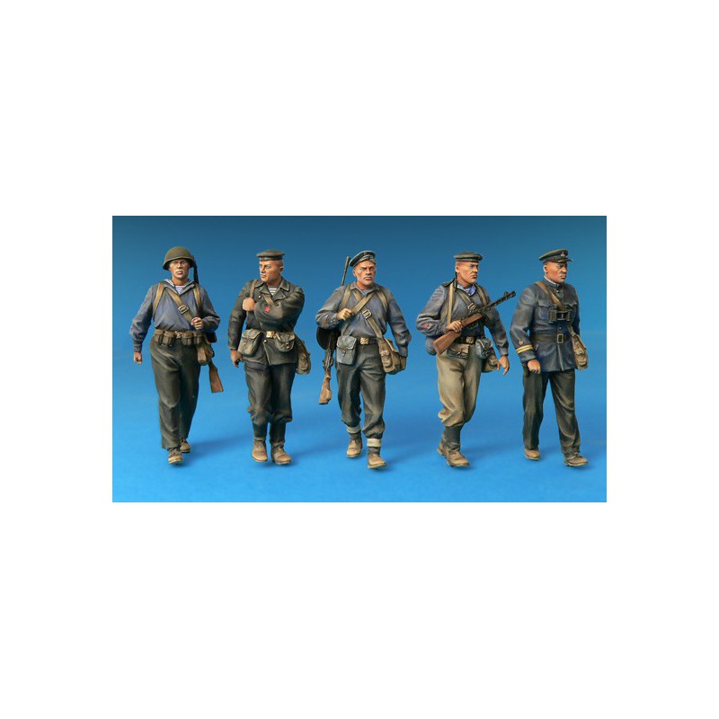 Sowjetische Marineetruppe 1/35 Figurin | Scientific-MHD