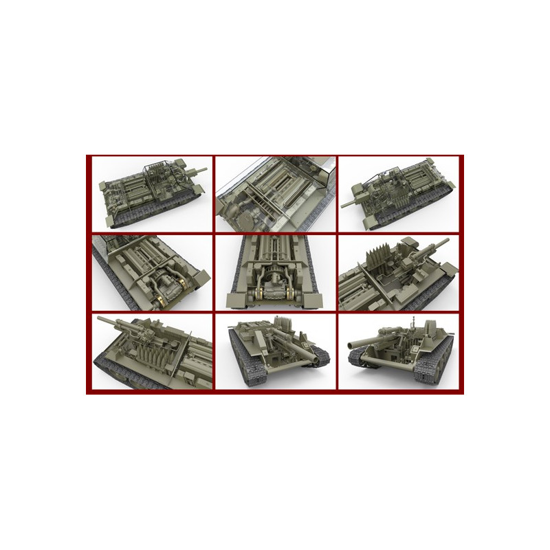 SU-122 Early 1/35 Kunststofftankmodell Full int. | Scientific-MHD