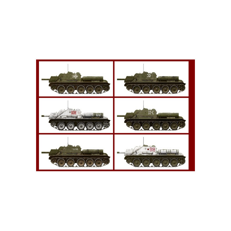 SU-122 Early 1/35 Kunststofftankmodell Full int. | Scientific-MHD