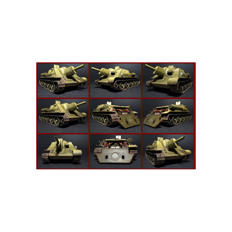 SU-122 Early 1/35 Kunststofftankmodell Full int. | Scientific-MHD