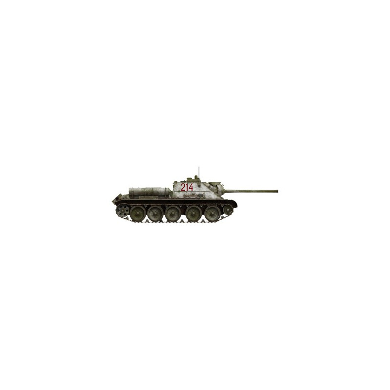 SU-85 Kunststofftankmodell 1943 Mitte 1/35 | Scientific-MHD