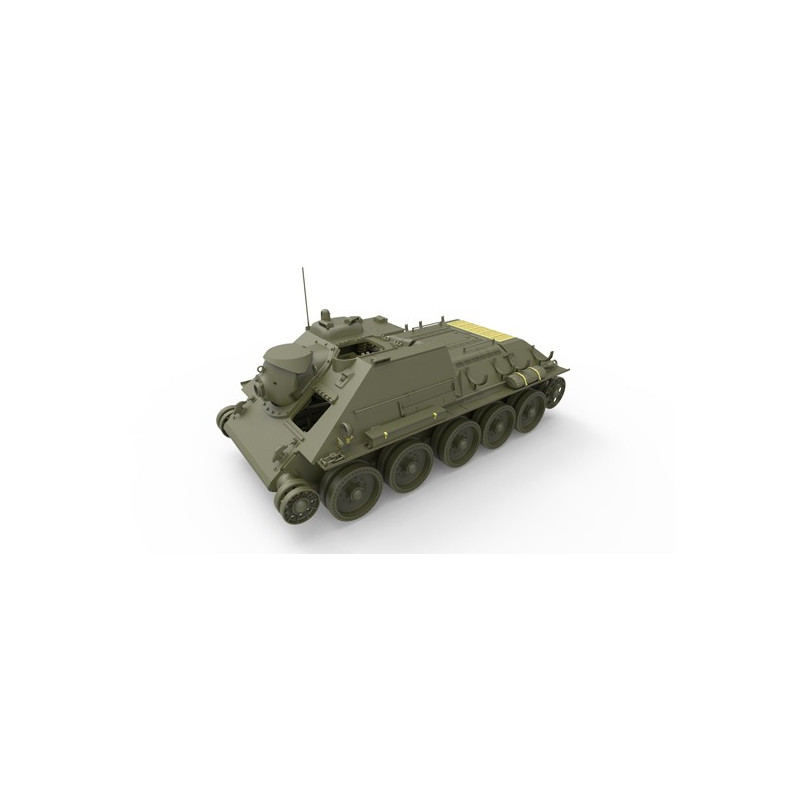 SU-85 Kunststofftankmodell 1943 Mitte 1/35 | Scientific-MHD