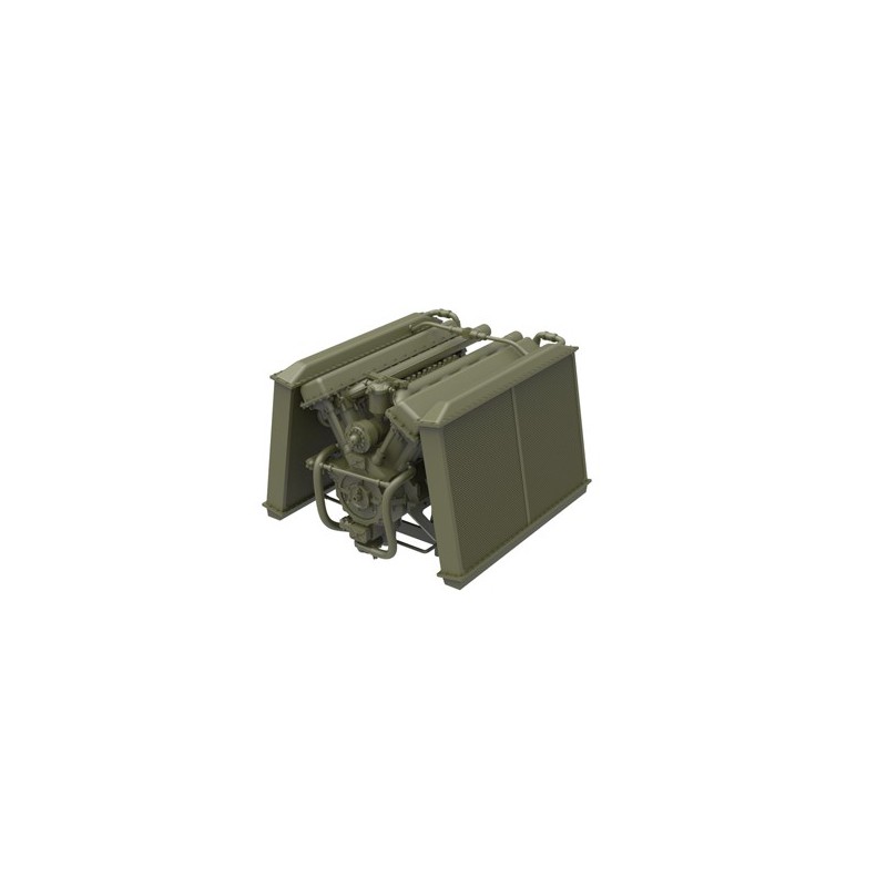 SU-85 Kunststofftankmodell 1943 Mitte 1/35 | Scientific-MHD