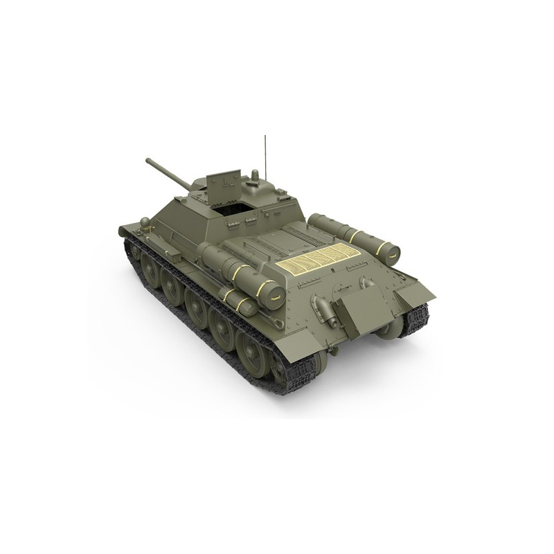 SU-85 Kunststofftankmodell 1943 Mitte 1/35 | Scientific-MHD