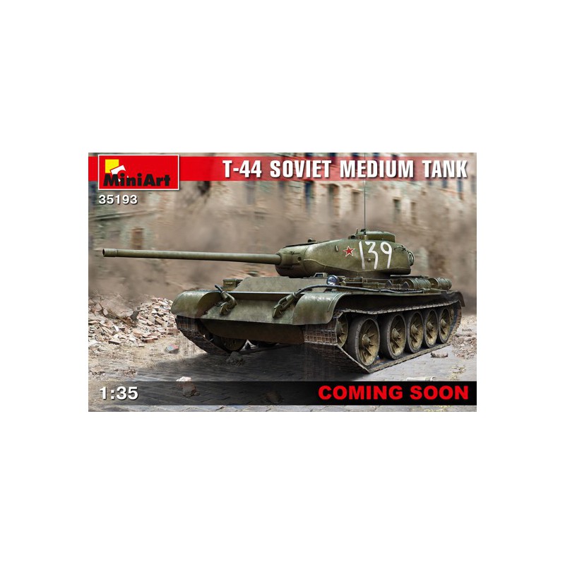 T-44 Sowjet 1/35 Kunststofftankmodell | Scientific-MHD