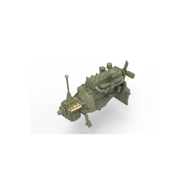 T-60 Kunststofftankmodell (T-30-Turm) Innenkit | Scientific-MHD