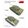 T-44M Kunststofftankmodell Sowjetischer Tank 1/35 | Scientific-MHD