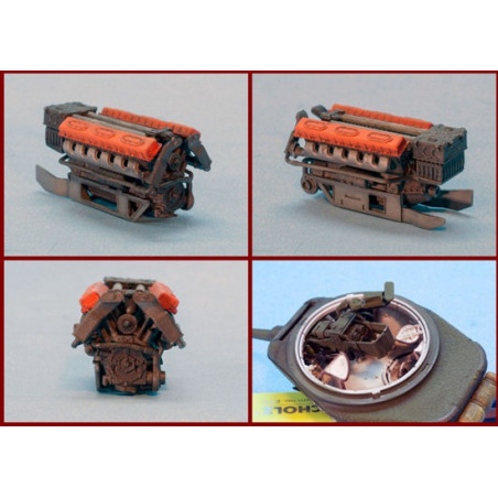 T-44M Kunststofftankmodell Sowjetischer Tank 1/35 | Scientific-MHD