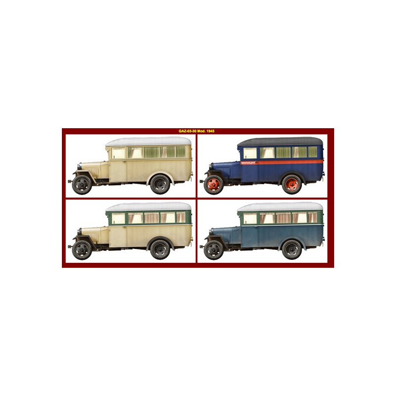 Gasplastik -LKW Modell 03 30 Mod 1945 1/35 | Scientific-MHD