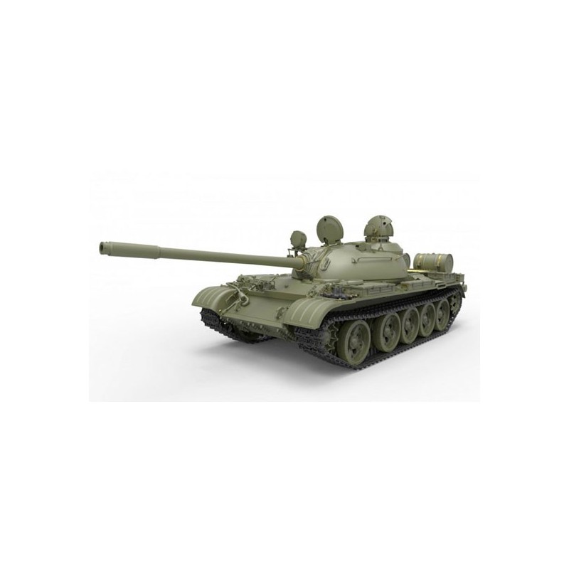 T-55A Early Mod Plastic Tank Tankmodell. 1965. Innenausrüstung | Scientific-MHD