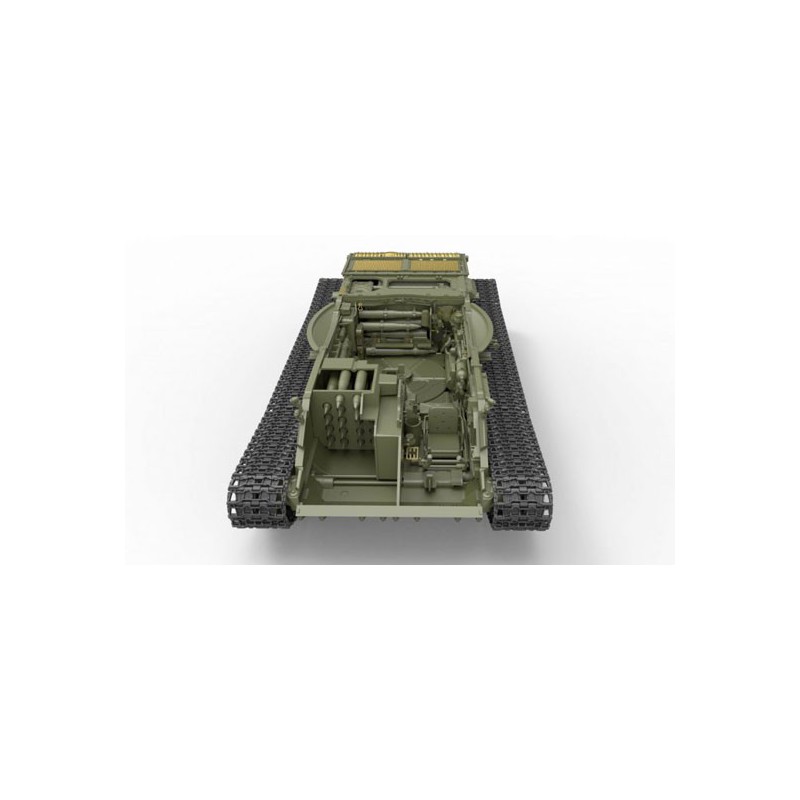 T-55A Early Mod Plastic Tank Tankmodell. 1965. Innenausrüstung | Scientific-MHD