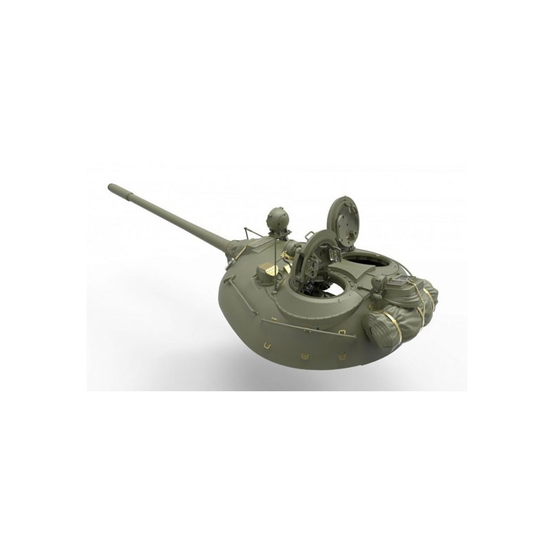 T-55A Early Mod Plastic Tank Tankmodell. 1965. Innenausrüstung | Scientific-MHD