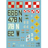 PZL Plastikflugzeugmodell P.11c Experte Set 1/48 | Scientific-MHD