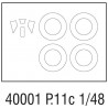 PZL Plastikflugzeugmodell P.11c Experte Set 1/48 | Scientific-MHD