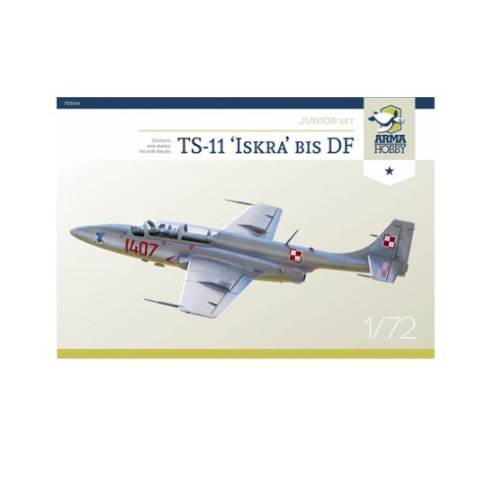 Kunststoffebene Modell TS-11 ISKRA Junior Set 1/72 Kunststoffebene Modell TS-11 ISKRA Junior Set 1/72 | Scientific-MHD