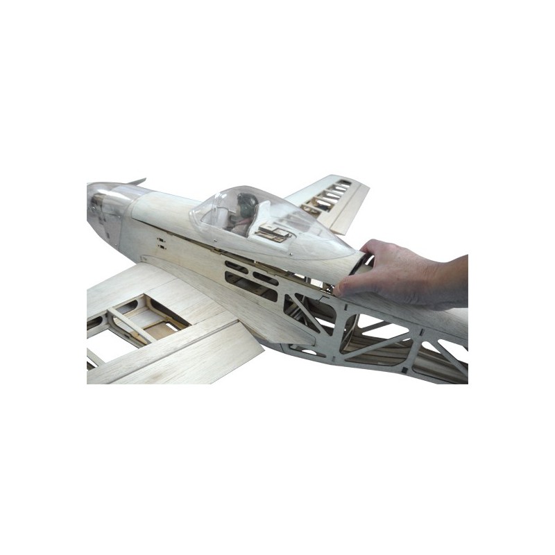 Elektrisch-Flugzeug Mustang P-51d .40 EP GP Kit | Scientific-MHD