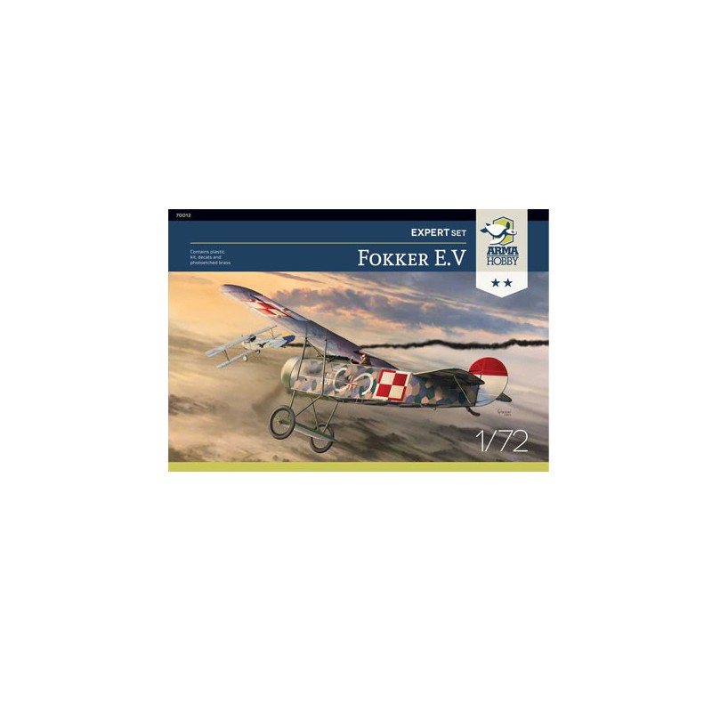 Fokker E.V Plastikebene Modellsatz 1/72 | Scientific-MHD