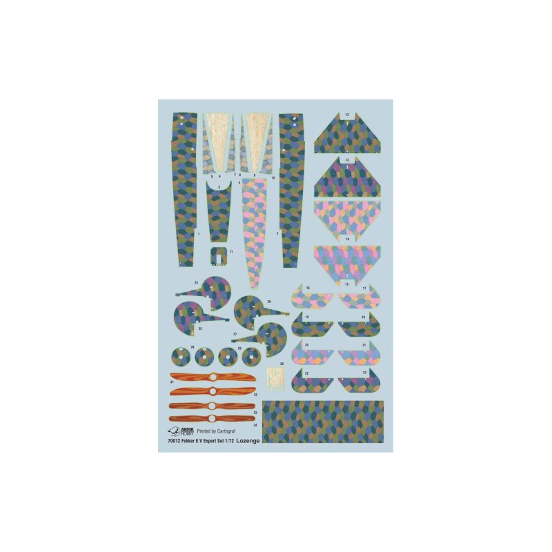 Fokker E.V Plastikebene Modellsatz 1/72 | Scientific-MHD
