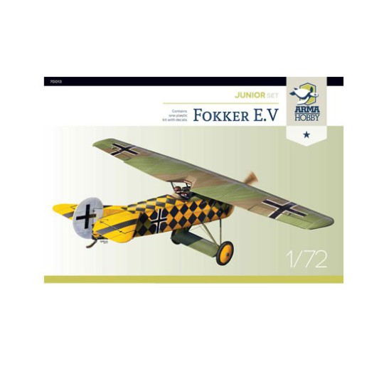 Kunststoff -Kunststoffmodell Fokker E.V. Junior Set 1/72 Kunststoff -Kunststoffmodell Fokker E.V. Junior Set 1/72 | Scientific-MHD