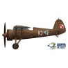 PZL Plastikflugzeugmodell P.11c Experte Set 1/72 | Scientific-MHD